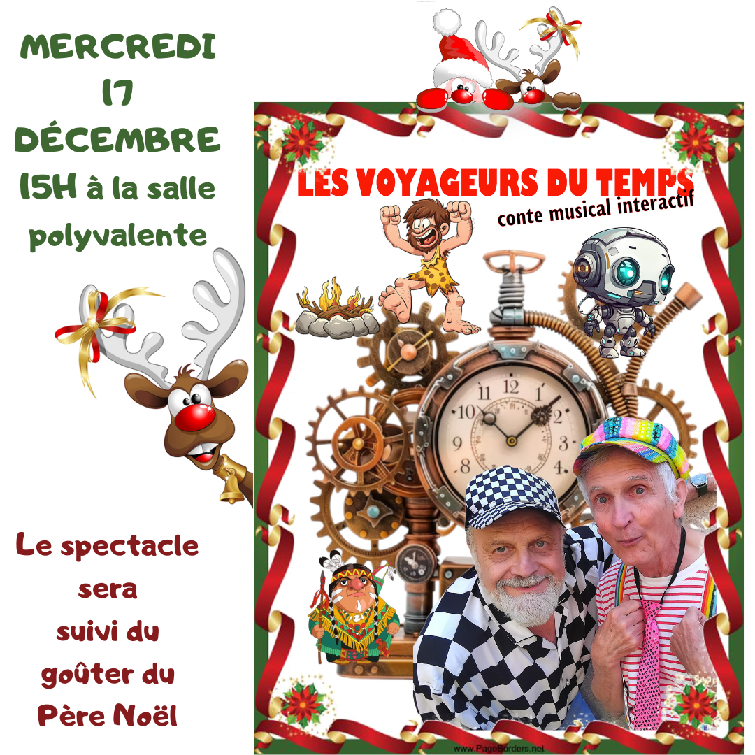 LES VOYAGEURS DU TEMPS CONTE MUSICAL INTERACTIF Cration 2025 Cette anne Carolin et Barnab ont dcid de prendre des vacances la mer mais arrivs en gare ils ne trouvent plus leurs billet