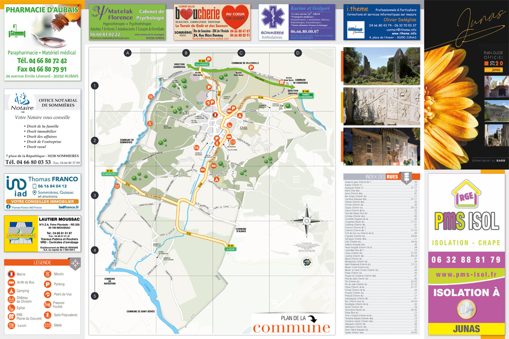 Plan guide commune petit